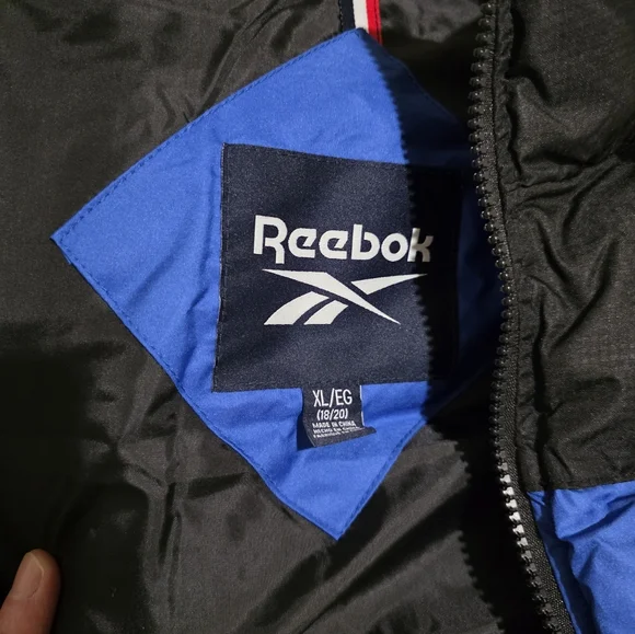 Reebok Boys Puffer Lightweight Quilted Full Zip Vest SIZE XL (18/20 Years) - Picture 8 of 9